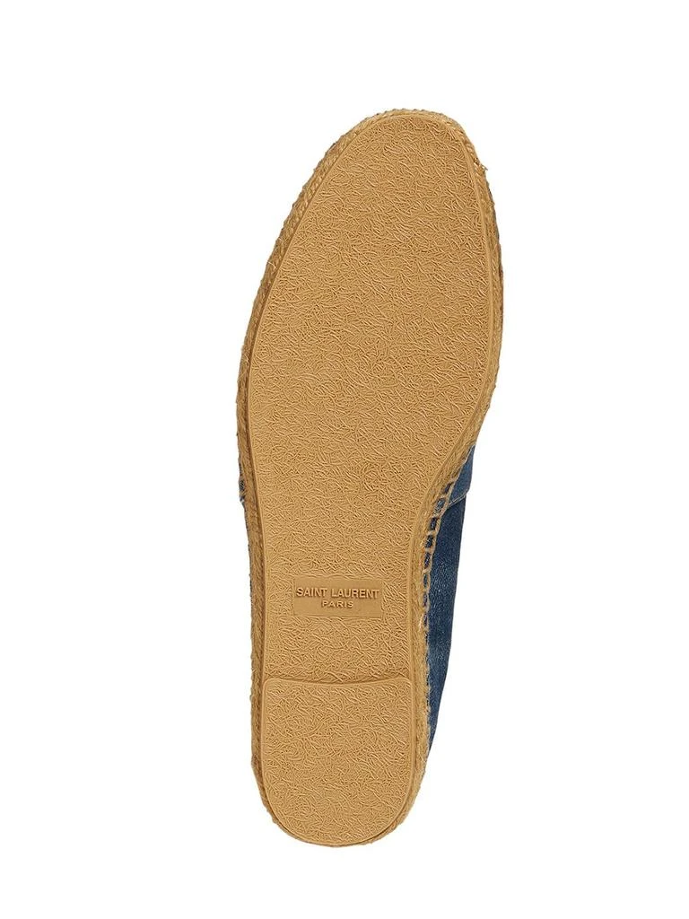 商品Yves Saint Laurent|Ysl Embroidered Denim Espadrilles,价格¥4977,第5张图片详细描述