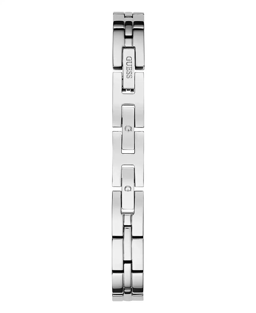 商品GUESS|Women's Analog Silver-Tone Stainless Steel Watch 27mm,价格¥823,第3张图片详细描述