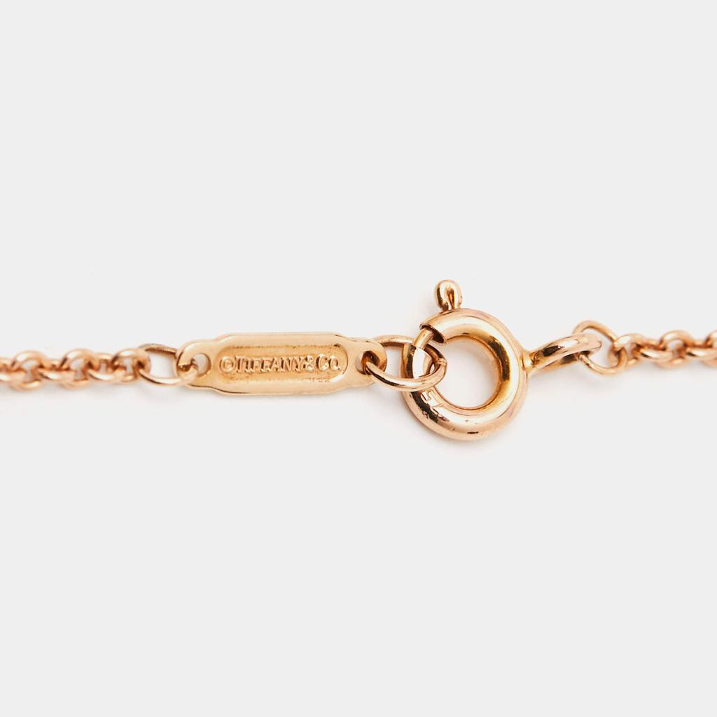 商品[二手商品] Tiffany & Co.|Tiffany & Co. Atlas Diamond Pierced 18k Rose Gold Bracelet,价格¥5165,第6张图片详细描述