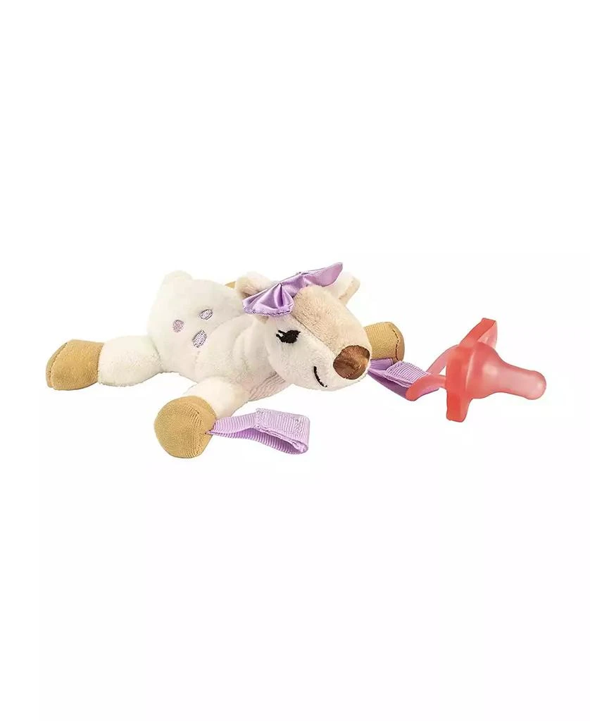 商品Dr. Browns|Baby Lovey Pacifier Holder & Teether Clip, Stuffed Animal with Pacifier,价格¥142,第1张图片