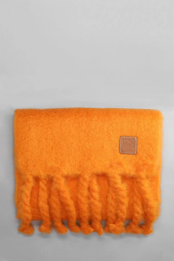 商品Loewe|Loewe Scarve In Orange Wool,价格¥3692,第1张图片