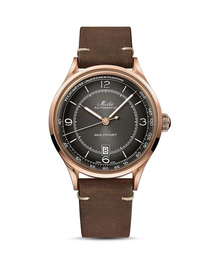 商品MIDO|Multifort Watch, 40mm,价格¥8226,第1张图片详细描述