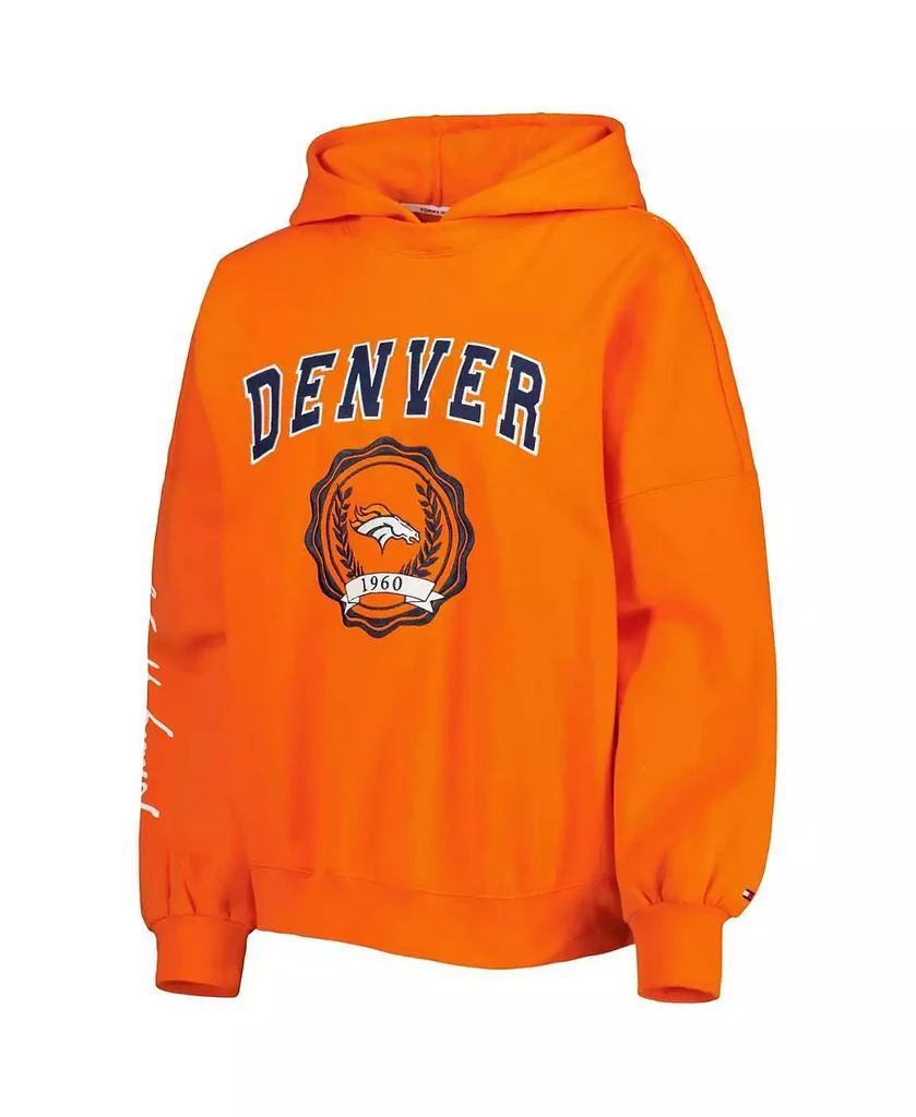 商品Tommy Hilfiger|Women's Orange Denver Broncos Becca Drop Shoulder Pullover Hoodie,价格¥501,第4张图片详细描述