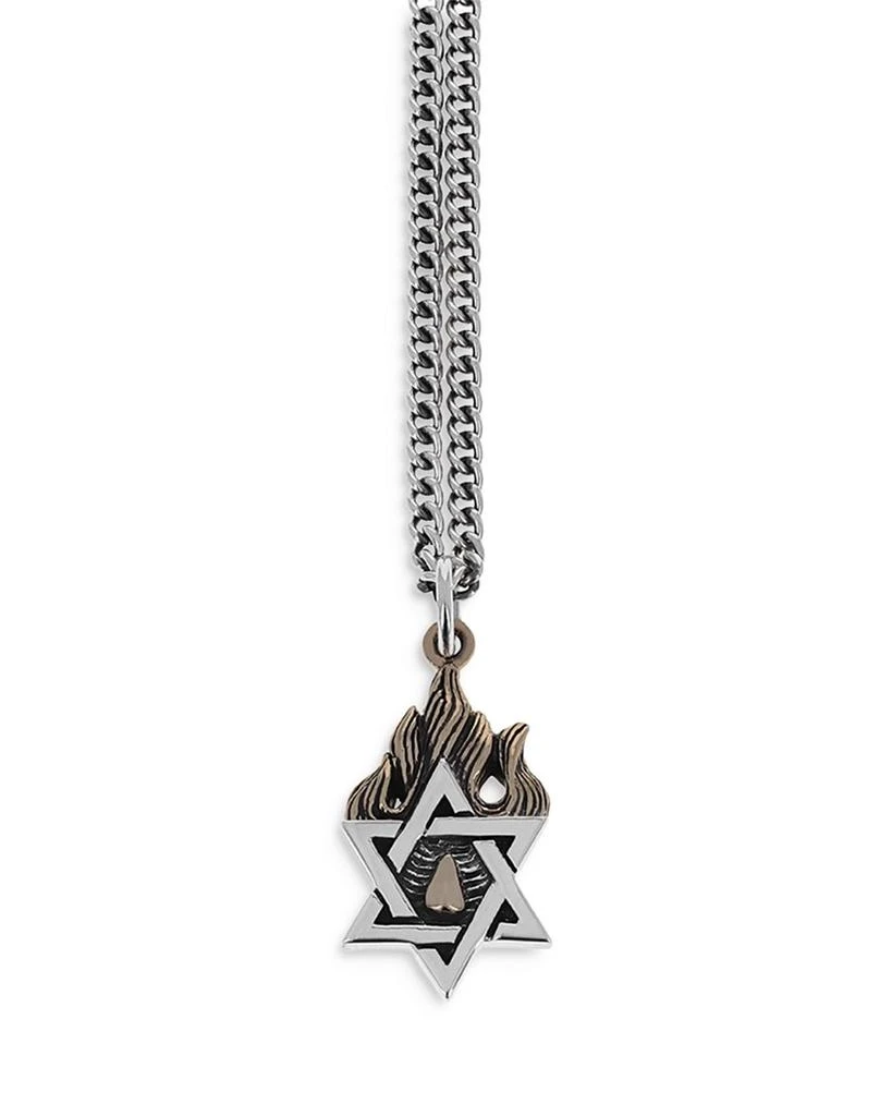 商品King Baby|Sterling Silver Star of David Necklace, 24",价格¥4681,第1张图片