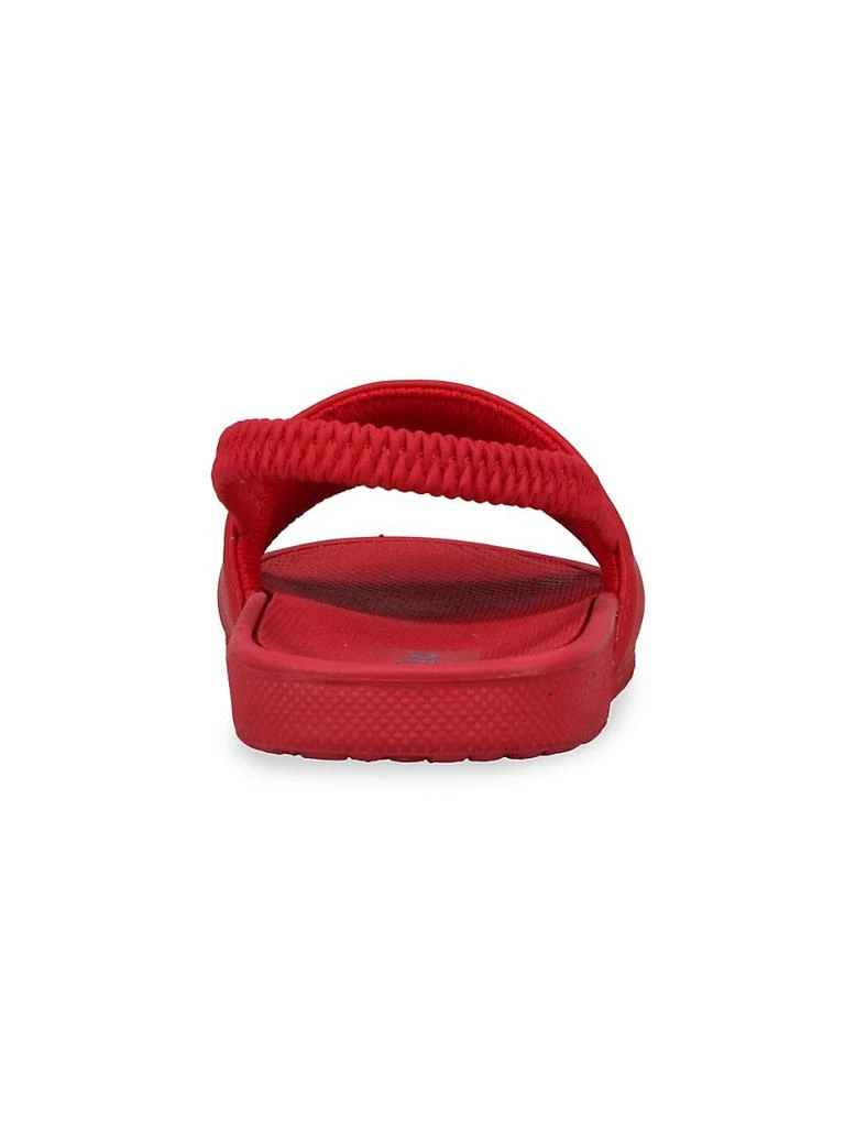 商品Ralph Lauren|Kid's Cayson Rubber Logo Slides,价格¥224,第2张图片详细描述