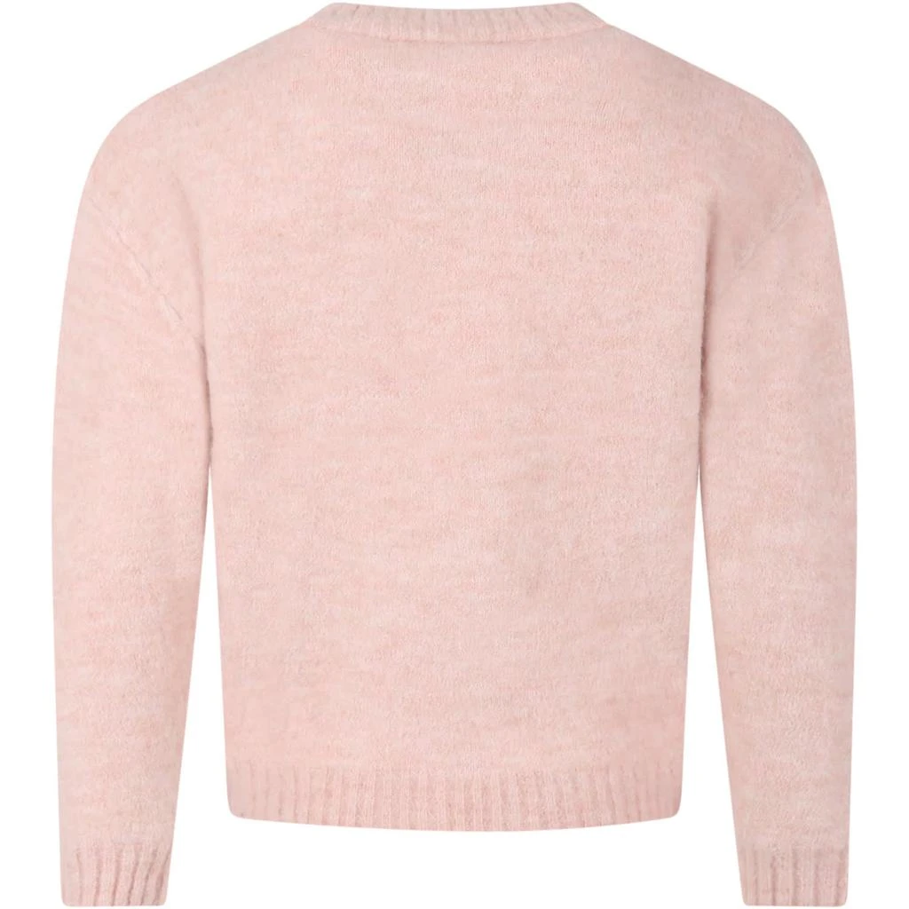 商品Bonpoint|Bonpoint Pink Sweater For Girl With Iconic Cherries,价格¥1445,第2张图片详细描述