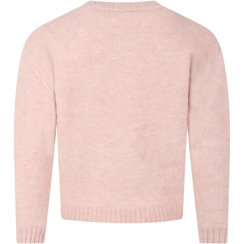 商品Bonpoint|Bonpoint Pink Sweater For Girl With Iconic Cherries,价格¥1381,第4张图片详细描述