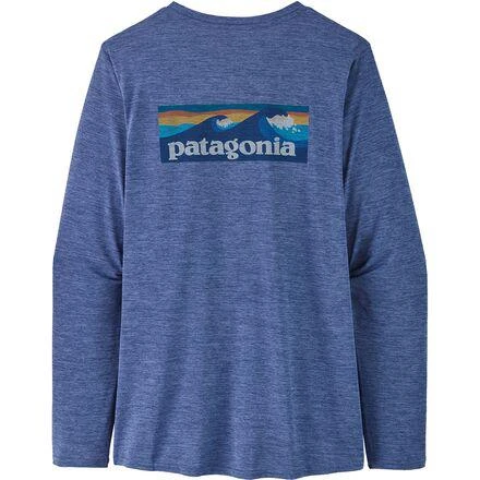 商品Patagonia|Capilene Cool Daily Graphic Long-Sleeve Shirt - Women's,价格¥196,第3张图片详细描述