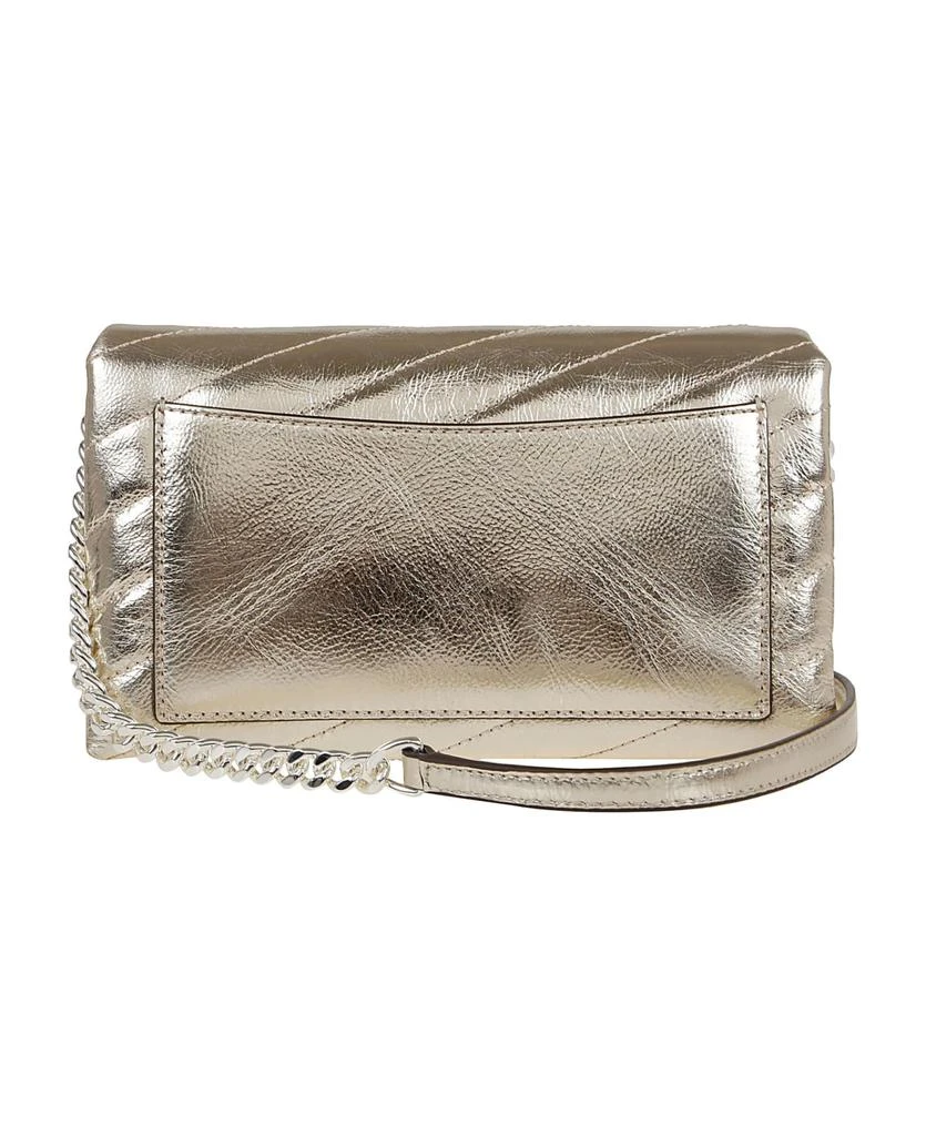 商品Tory Burch|Kira Chevron Metallic Chain Wallet,价格¥3843,第2张图片详细描述