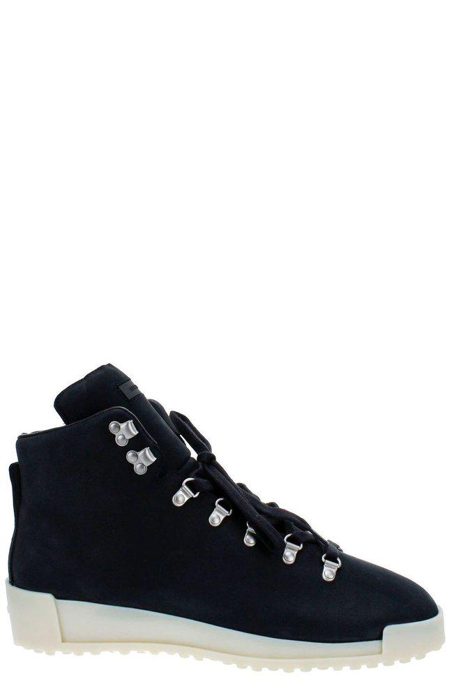 Fear of God Low Wedge Lace-Up Ankle Boots商品第1张图片规格展示