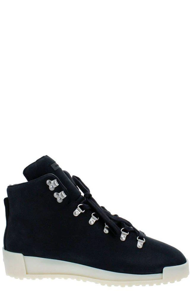 商品Fear of god|Fear of God Low Wedge Lace-Up Ankle Boots,价格¥6017,第1张图片