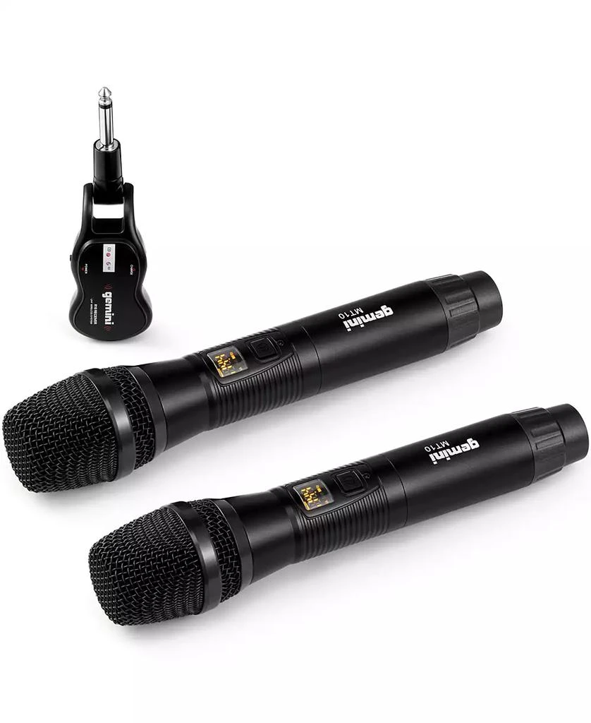 商品Gemini|Dual Handheld Wireless UHF Microphone System, Set of 2,价格¥748,第3张图片详细描述