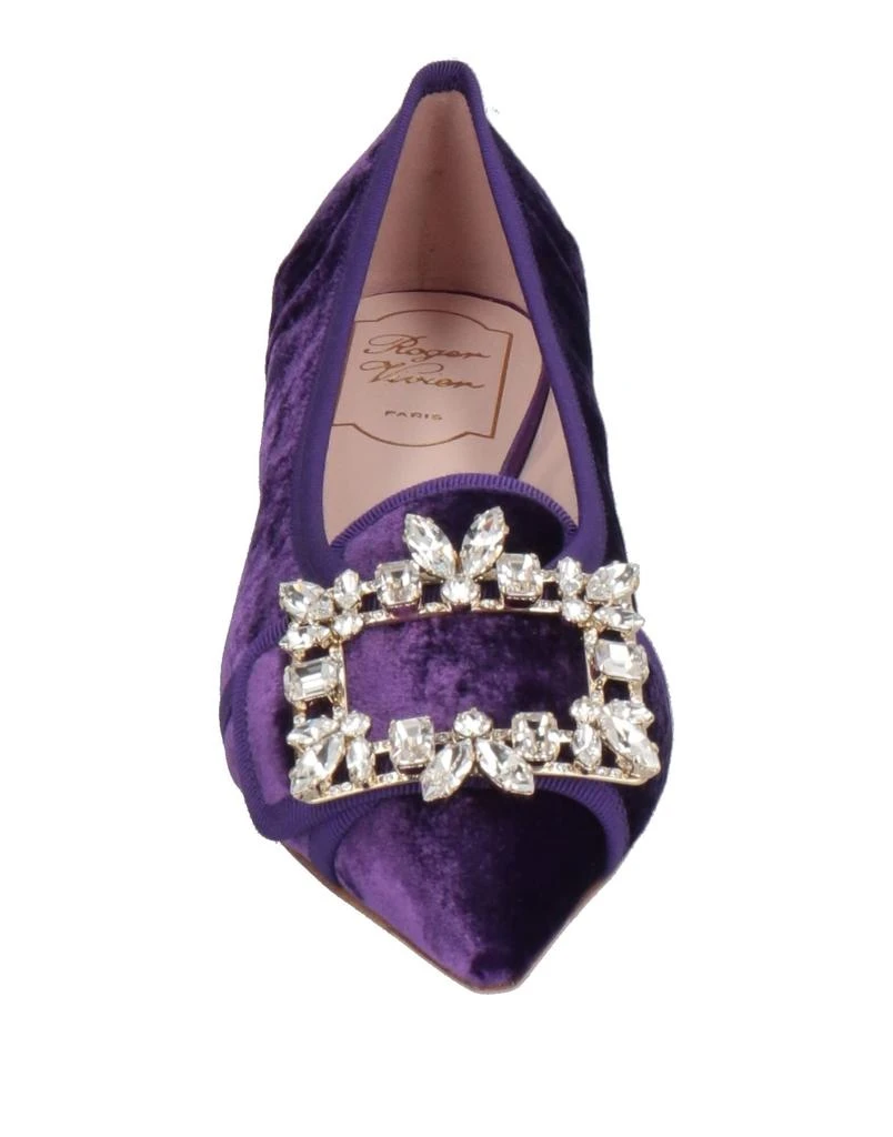 商品Roger Vivier|女式 天鹅绒时尚鞋,价格¥8273,第4张图片详细描述