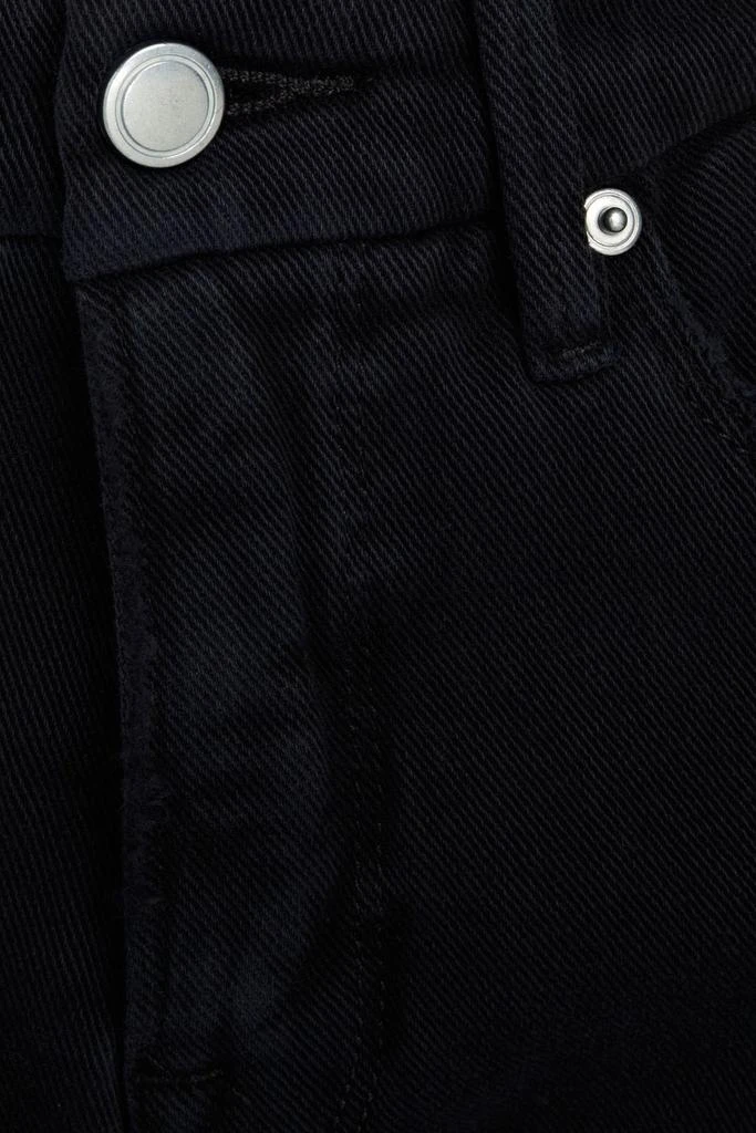 商品Good American|Cropped high-rise tapered jeans,价格¥396,第4张图片详细描述