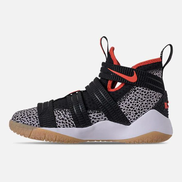 商品NIKE|Boys' Big Kids' Nike LeBron Soldier 11 SFG Basketball Shoes,价格¥447,第4张图片详细描述