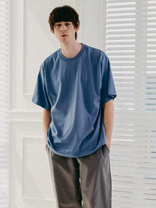 Basic Essential Chain Short Sleeve T Shirt 9colors 商品