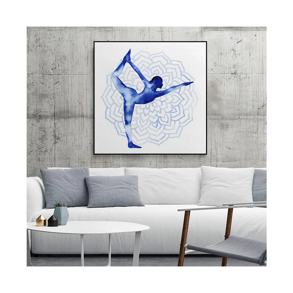 商品Giant Art|20" x 20" Yoga Flow I Art Block Framed Canvas,价格¥1280,第3张图片详细描述