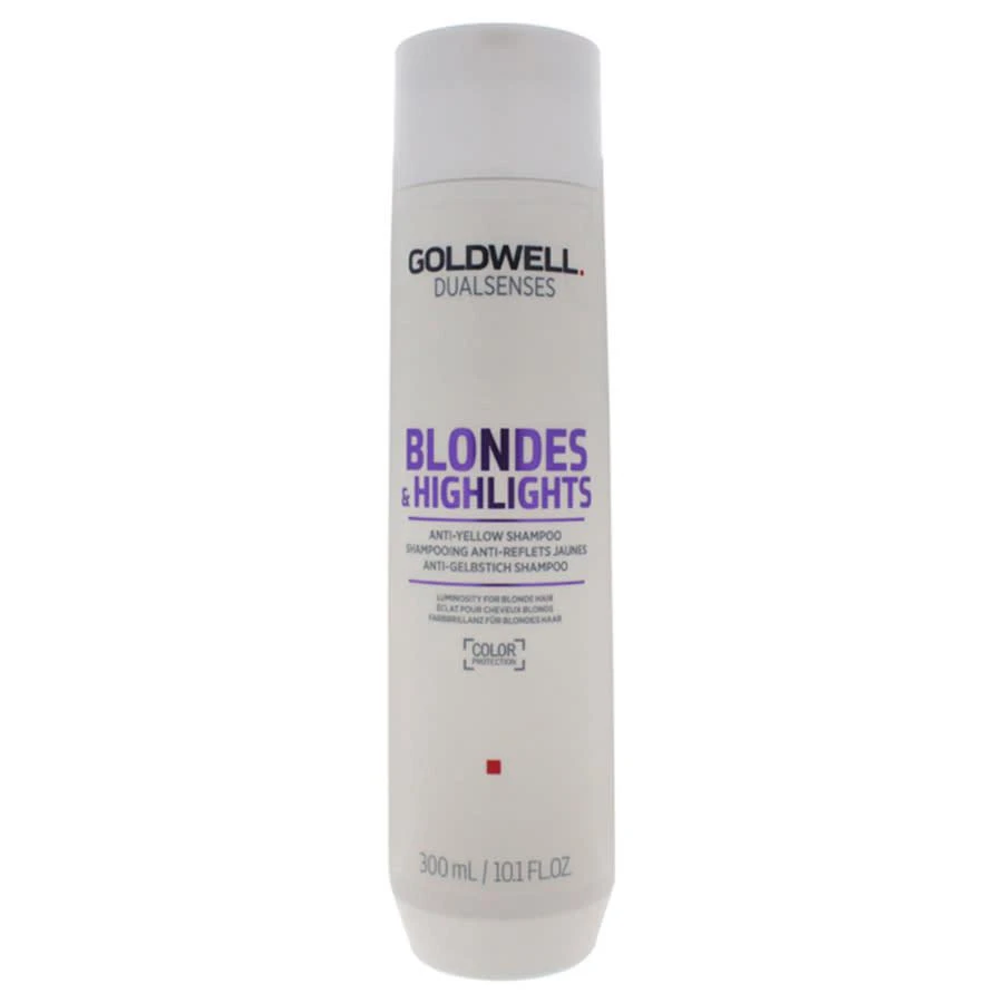 商品Goldwell|Dualsenses Blondes & Highlights Anti-Yellow Shampoo by Goldwell for Unisex - 10.1 oz Shampoo,价格¥111,第1张图片