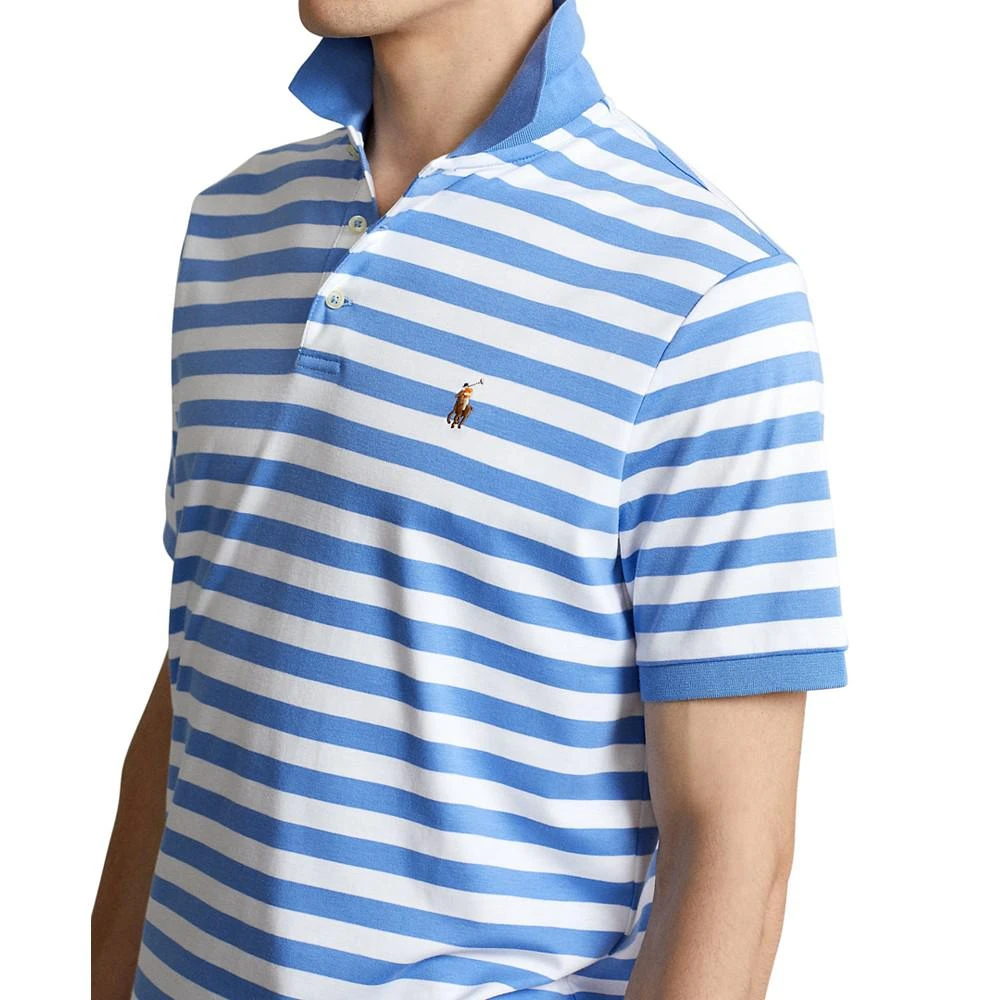 商品Ralph Lauren|Men's Custom Slim Soft Cotton Polo Shirt,价格¥449,第4张图片详细描述