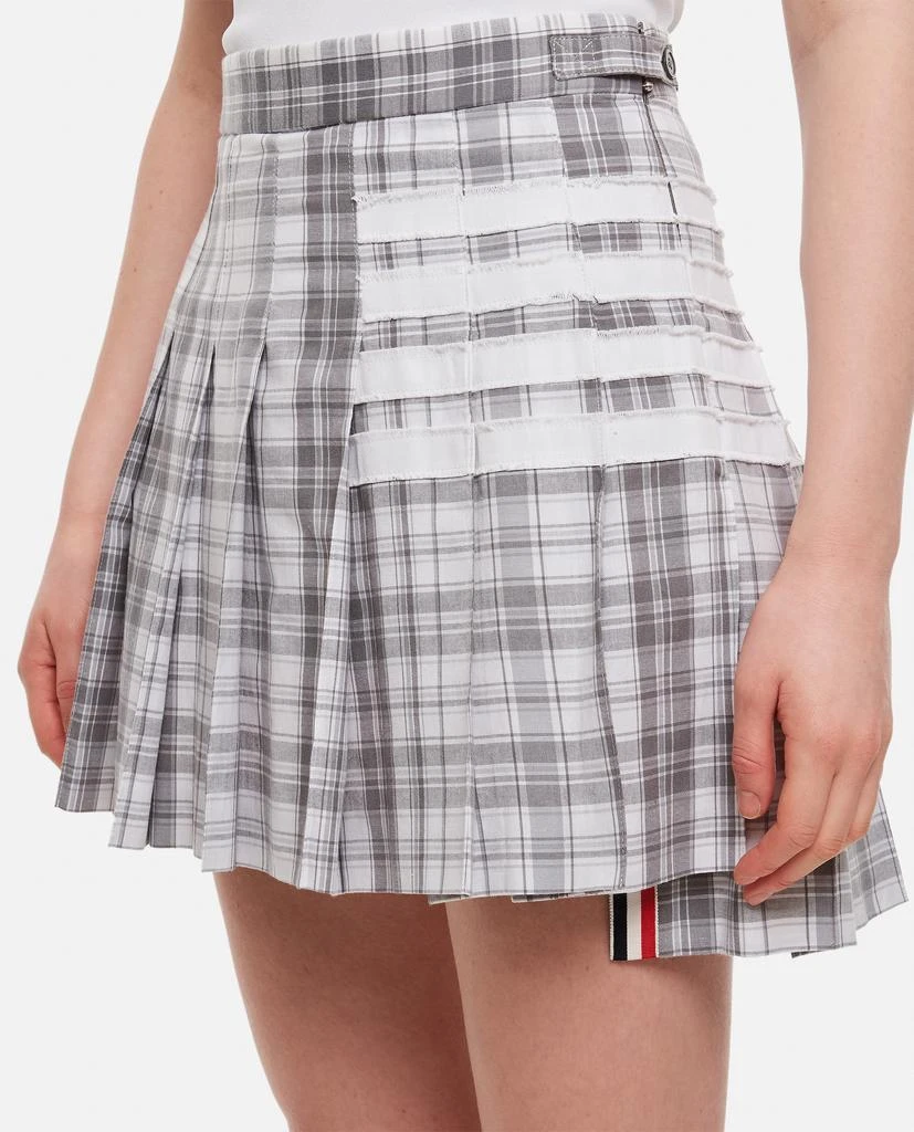 商品Thom Browne|MINI DROPPED BACK PLEATED COTTON SKIRT,价格¥4993,第4张图片详细描述