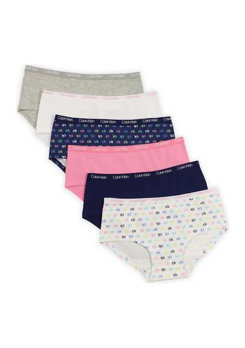 商品Calvin Klein|Klein Girls Cotton Stretch Hipster,价格¥141,第1张图片
