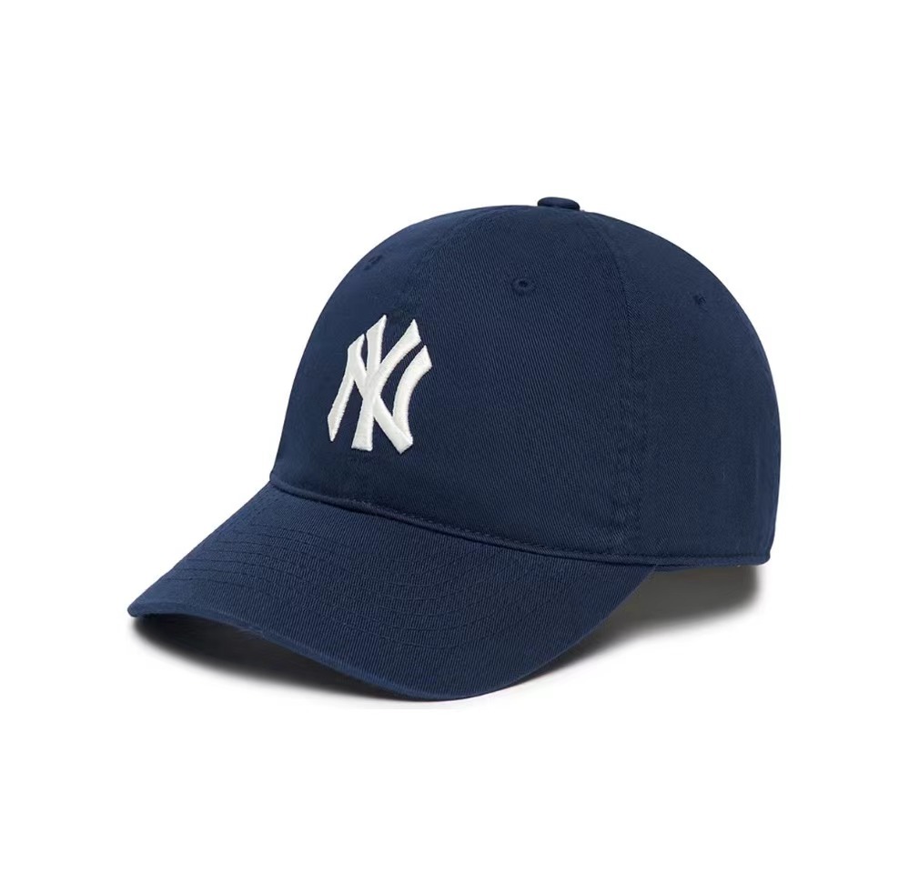 商品MLB|【享贝家】MLB 美联邦 白NY标棒球帽 男女同款 藏蓝色 3ACP6601NK002550NYS-FREE,价格¥163,第1张图片