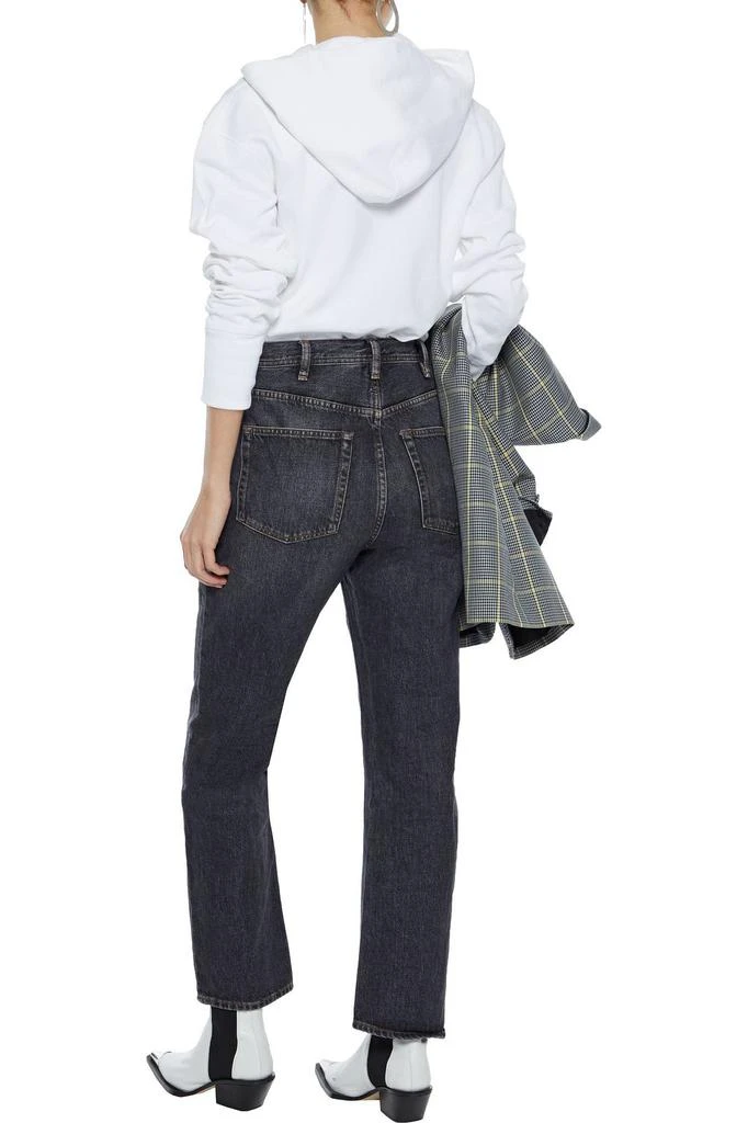 商品Acne Studios|Distressed high-rise straight-leg jeans,价格¥1129,第1张图片