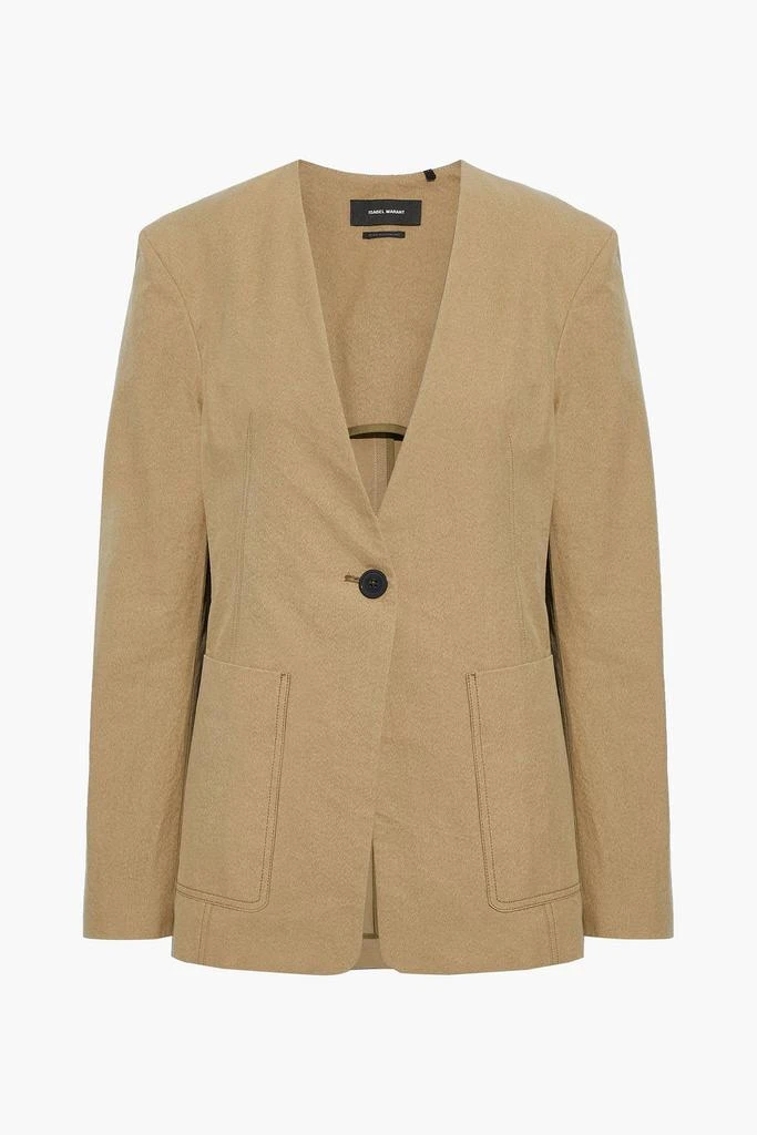 商品Isabel Marant|Link cotton-twill blazer,价格¥2003,第3张图片详细描述