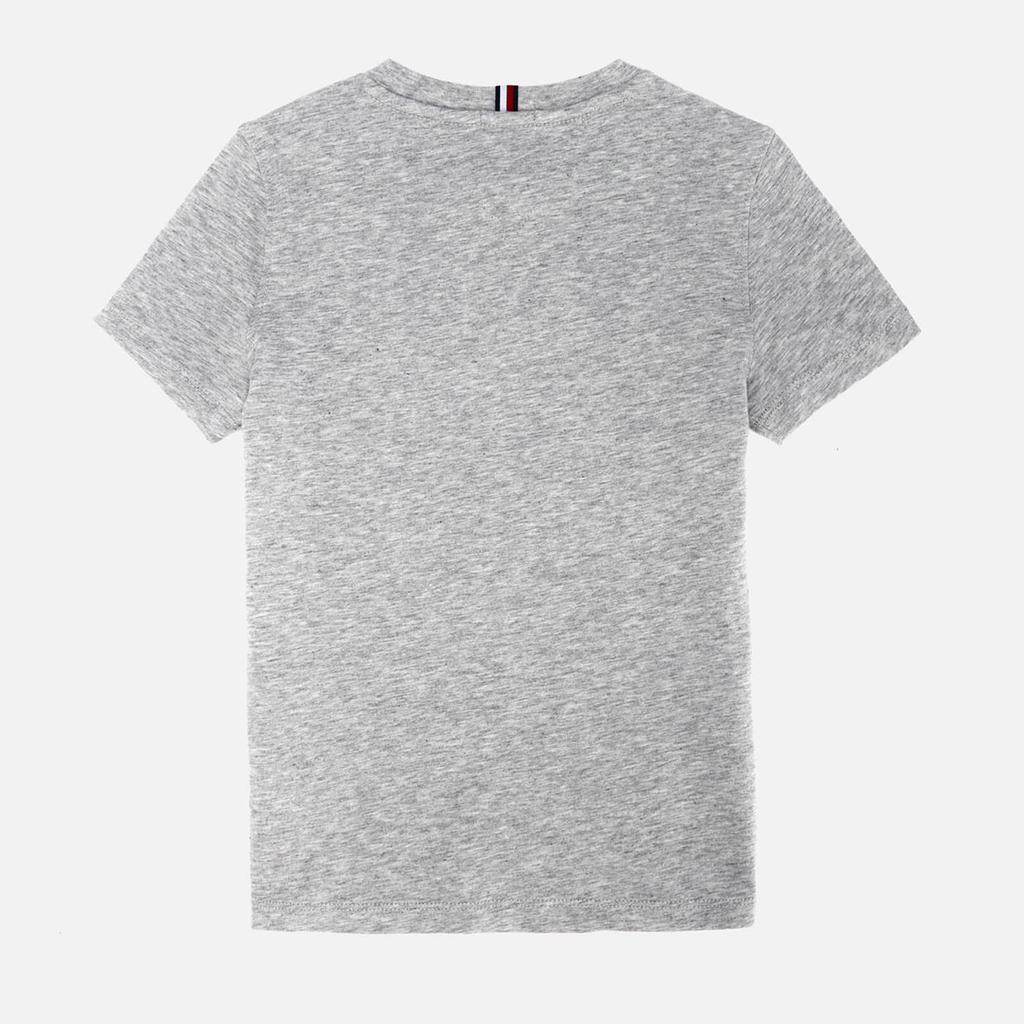 Tommy Hilfiger Kids' Essential Short Sleeve T-Shirt - Light Grey Heather商品第2张图片规格展示