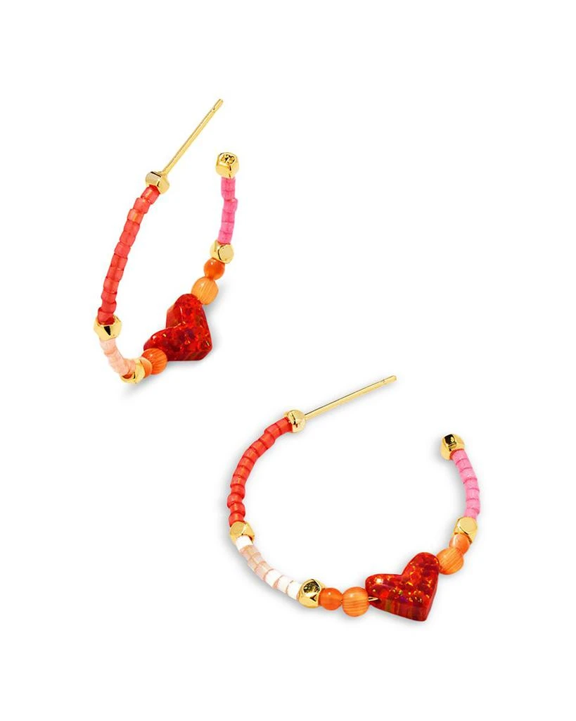 商品Kendra Scott|Nova Beaded Hoop Earrings ,价格¥223,第1张图片详细描述