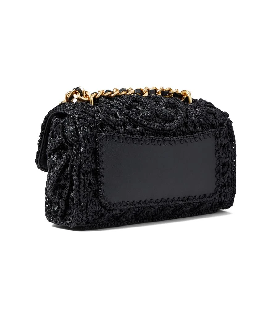 商品Tory Burch|Fleming Raffia Small Convertible Shoulder Bag,价格¥1853,第2张图片详细描述