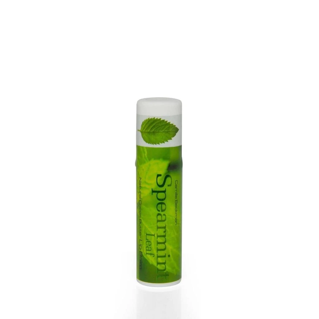 商品Camille Beckman|Spearmint Leaf Natural Cocoa Butter Lip Balm,价格¥38,第1张图片