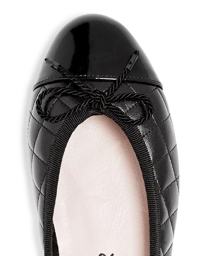 商品Paul Mayer|Women's Best Brighton Quilted Cap-Toe Ballet Flats,价格¥1009,第5张图片详细描述