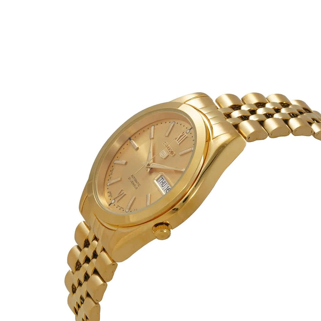 商品Seiko|Seiko Seiko 5 Automatic Gold Dial Mens Watch SNKC28J1,价格¥1291,第2张图片详细描述