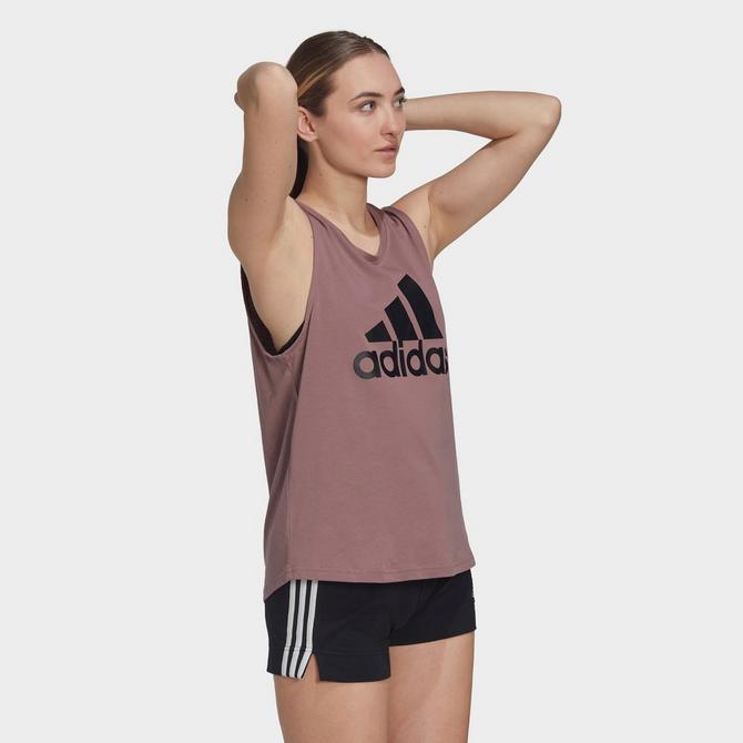 Women's adidas Essentials Big Logo Crewneck Tank商品第3张图片规格展示