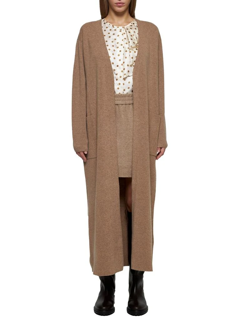商品Max Mara|Max Mara Gestro V-Neck Belted Cardigan,价格¥5792,第3张图片详细描述