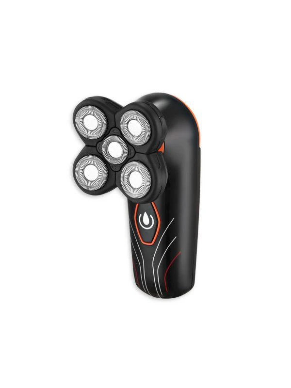 商品vysn|4D IPX7 Waterproof 5-Floating Heads Rotary Electric USB Shaver,价格¥477,第1张图片