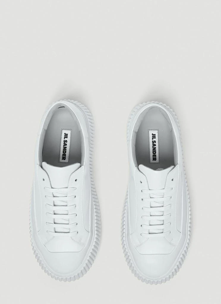 商品Jil Sander|Ribbed-Sole Sneakers,价格¥2088,第2张图片详细描述