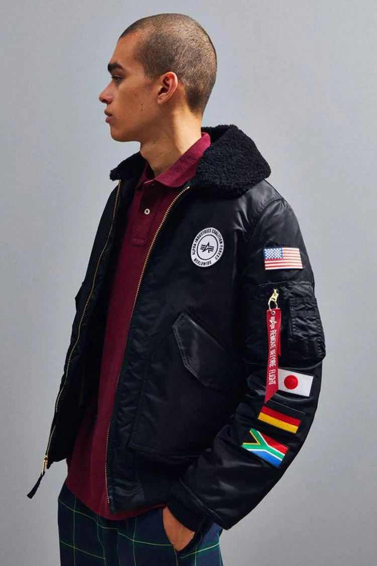 商品Alpha Industries|Alpha Industries B15 Coalition Forces Jacket,价格¥1890,第4张图片详细描述