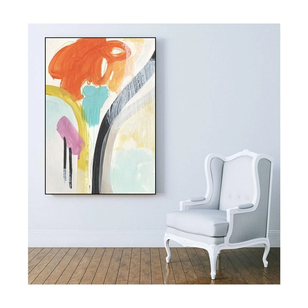 36" x 24" Rhythm Variations II Art Block Framed Canvas 商品