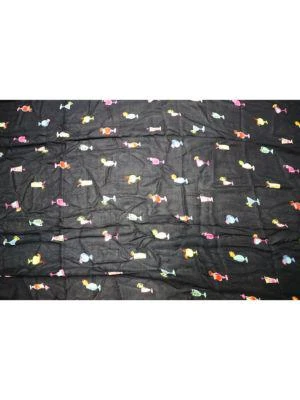 商品[二手商品] Kate Spade|Kate Spade Cocktail Oblong Scarf In Black Viscose,价格¥1743,第2张图片详细描述