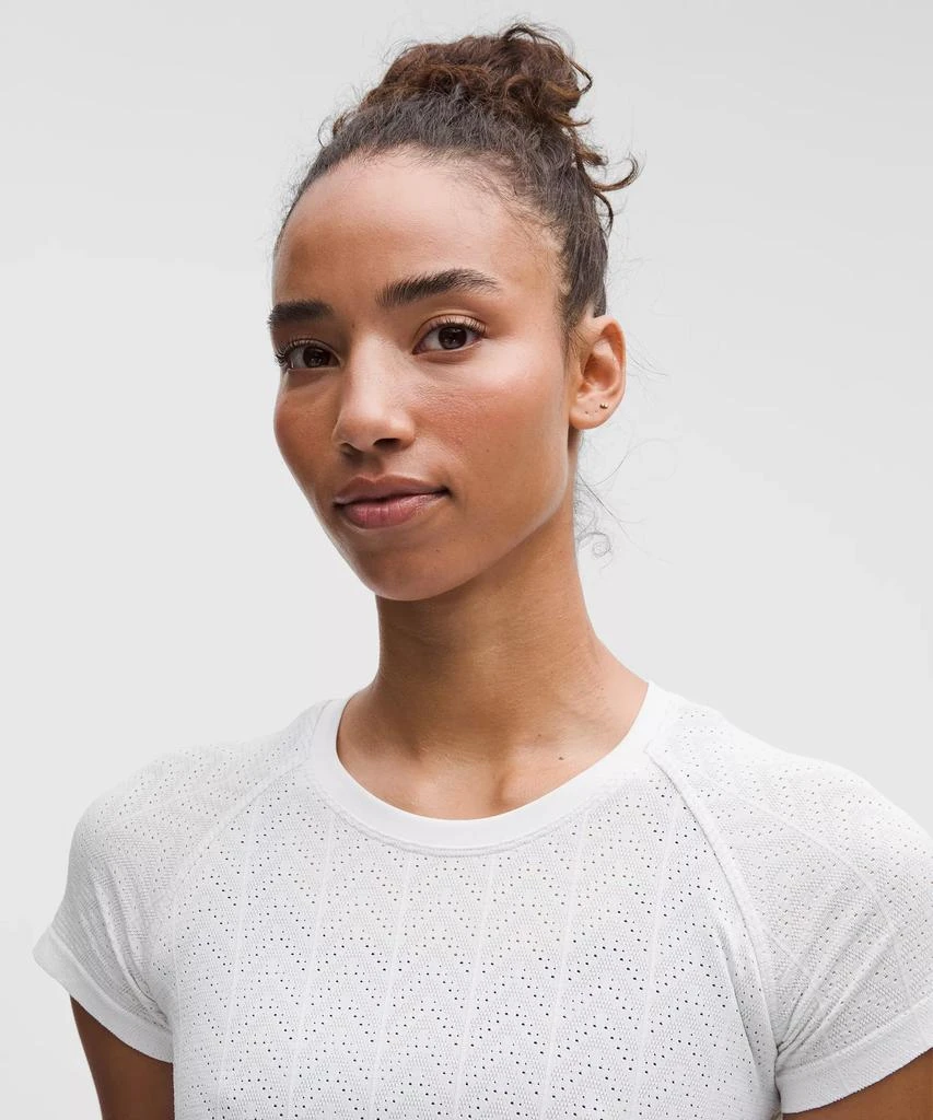 商品Lululemon|Swiftly Pointelle Short-Sleeve Shirt *Hip Length,价格¥307,第4张图片详细描述