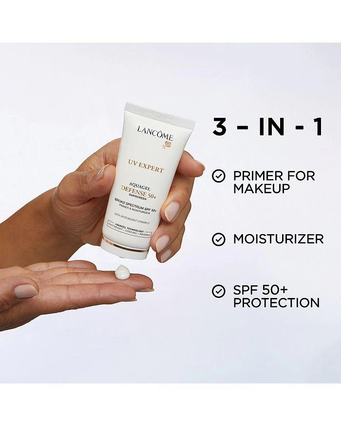 商品Lancôme|UV Expert Aquagel Defense 50+ Primer & Moisturizer 1.69 oz.,价格¥449,第3张图片详细描述