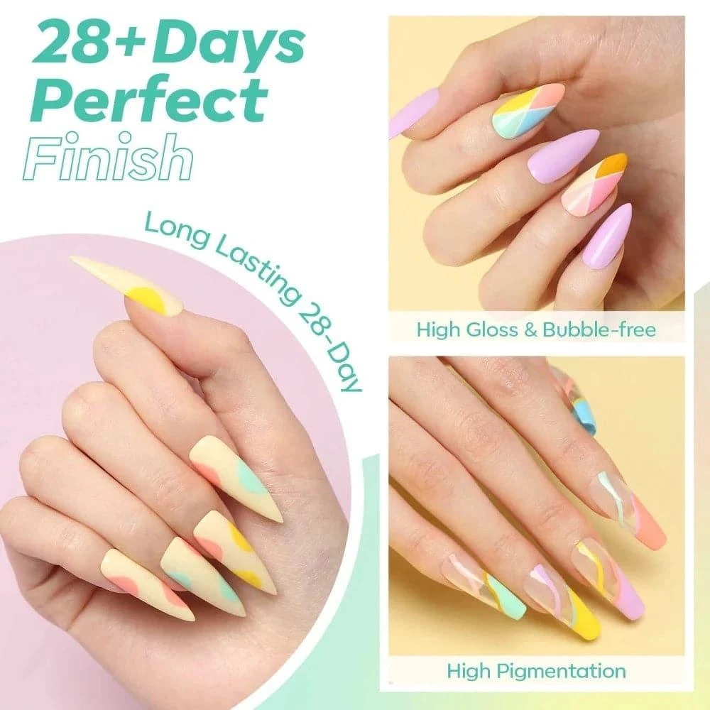 All About Wagashi - 9 Shades Solid Cream Gel Polish Color Cube 商品