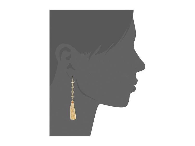 商品Vanessa Mooney|The Estella Tassel Earrings,价格¥385,第2张图片详细描述
