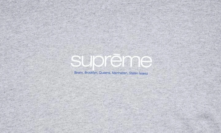 商品Supreme|Supreme Five Boroughs Tee,价格¥441-¥591,第3张图片详细描述