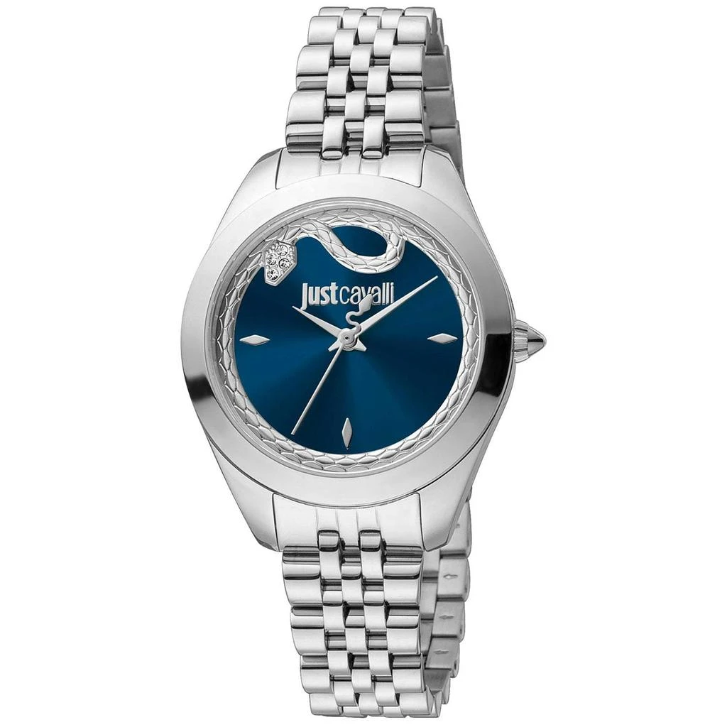 商品Just Cavalli|Just Cavalli Silver Watches,价格¥982,第1张图片