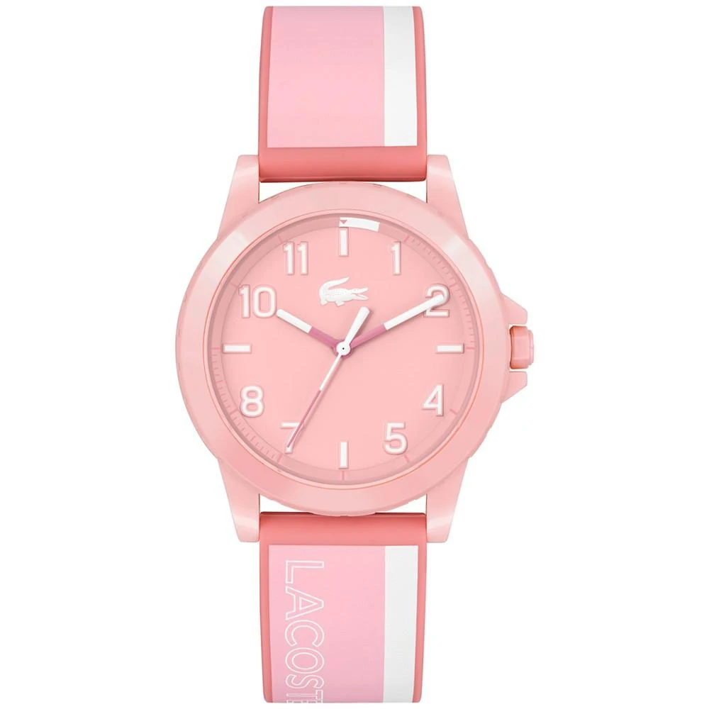 商品Lacoste|Kid's Rider Pink Silicone Strap Watch 36mm,价格¥483,第1张图片