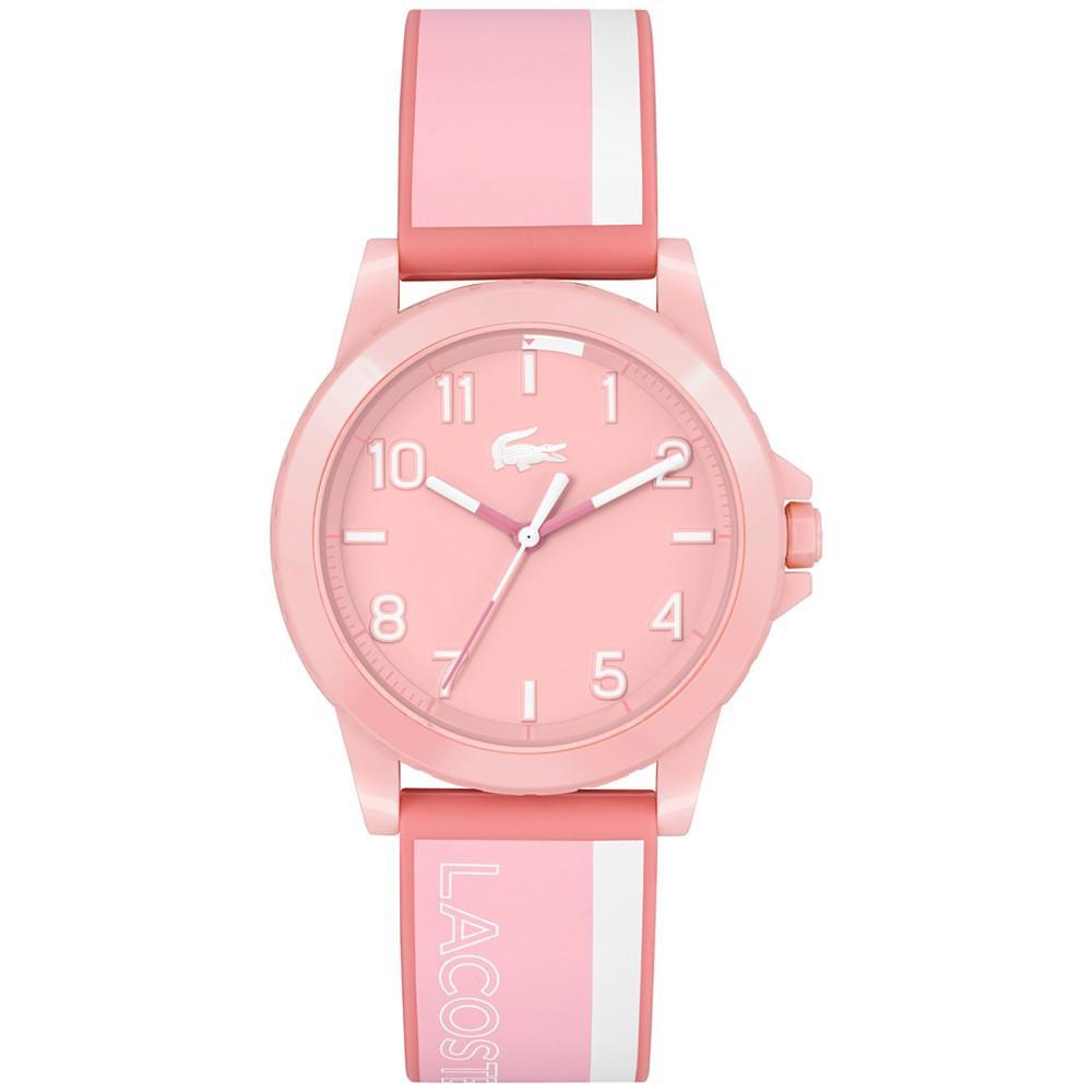 商品Lacoste|Kid's Rider Pink Silicone Strap Watch 36mm,价格¥640,第1张图片