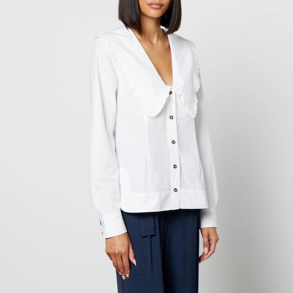 商品Ganni|Ganni Organic Cotton-Poplin Shirt,价格¥1396,第1张图片